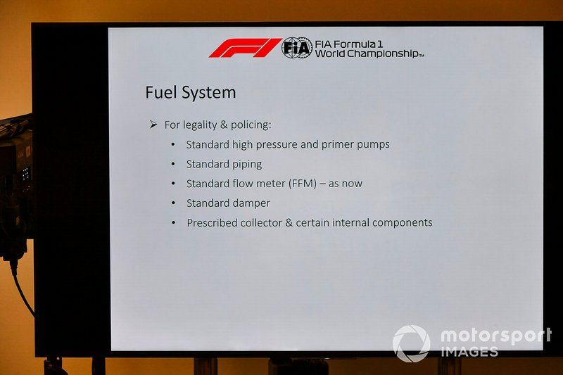 The 2021 Formula 1 technical regulations are unveiled in a press conference