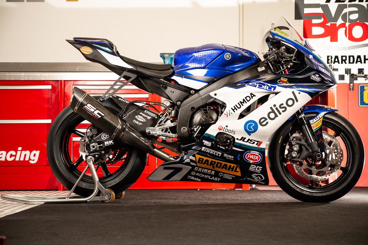 La livrea della Evan Bros. WorldSSP Team