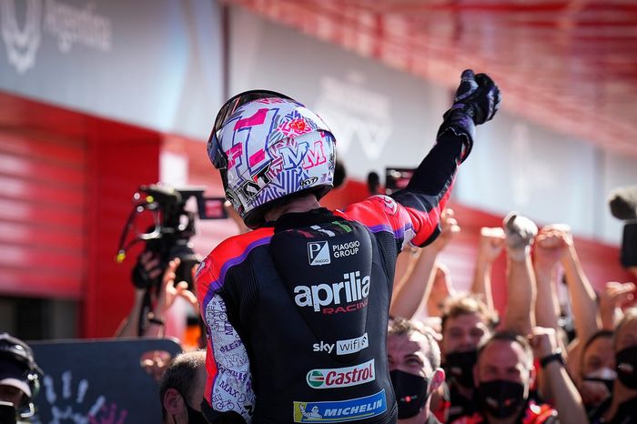 El ganador Aleix Espargaró, Aprilia Racing