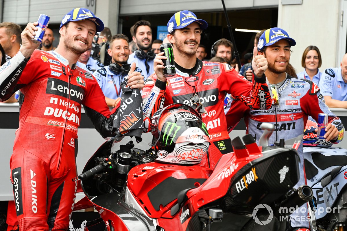 Photo A4 Signée Par ENEA BASTIANINI (Gresini Ducati MotoGP) - Édition Limitée Avintia