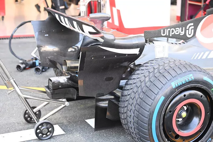 Haas F1 Team VF-23 technical detail