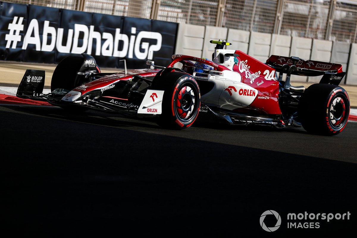 La parrilla de salida para el GP de Abu Dhabi de F1 La parrilla de salida para el GP de Abu Dhabi de F1