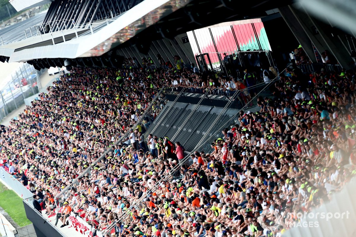 Tifosi alla gara del GP d'Austria