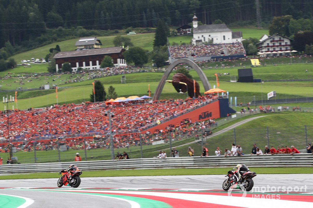 Brad Binder, Red Bull KTM Factory Racing Aleix Espargaro, Aprilia Racing Team Gresini