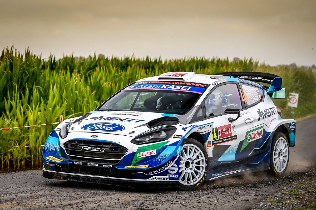 Gus Greensmith, Chris Patterson, M-Sport Ford WRT Ford Fiesta WRC