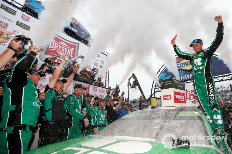 Kyle Larson, Chip Ganassi Racing, Chevrolet Camaro Clover