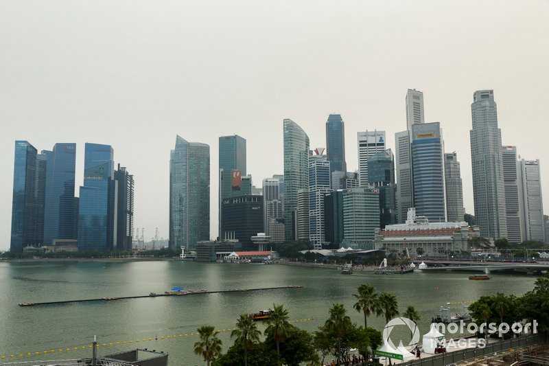 Une vue de Singapour
