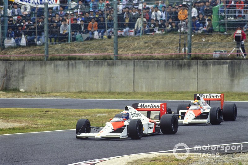 Alain Prost, McLaren, Ayrton Senna, McLaren