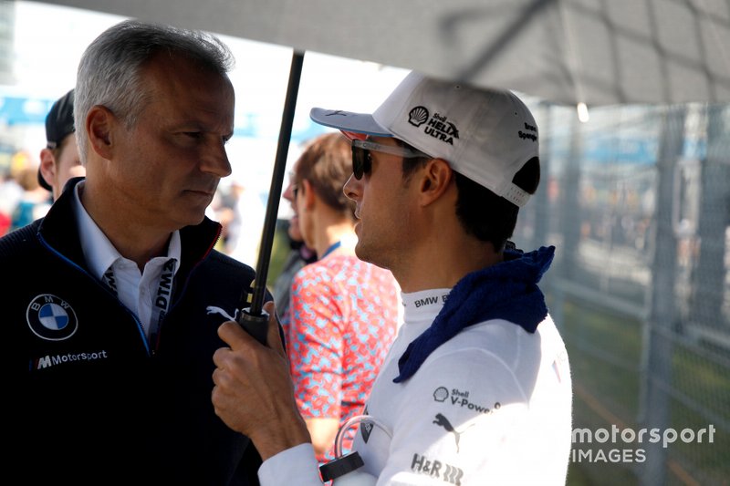 Jens Marquardt, BMW Motorsport Director, Bruno Spengler, BMW Team RMG