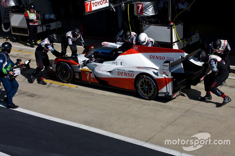 #7 TOYOTA GAZOO RACING Toyota TS050 - Hybrid: Mike Conway, Kamui Kobayashi, Jose Maria Lopez
