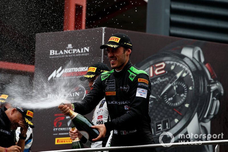 Podium Silver: third place #6 BLACK FALCON Mercedes-AMG GT3: Gabriele Piana