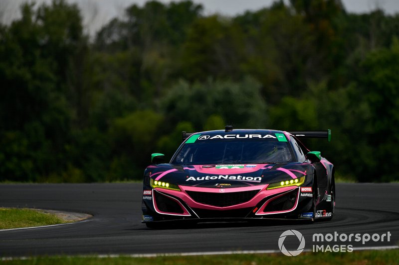 #86 Meyer Shank Racing w/ Curb-Agajanian Acura NSX GT3, GTD: Mario Farnbacher, Trent Hindman