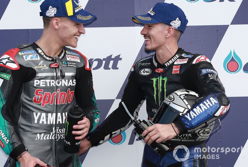 Fabio Quartararo, Petronas Yamaha SRT, Maverick Vinales, Yamaha Factory Racing