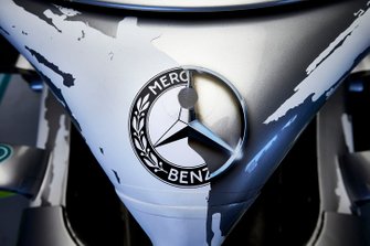 Mercedes AMG F1 W10 halo detail