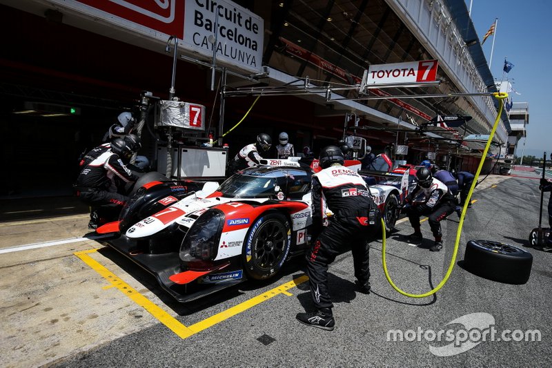 #7 Toyota Gazoo Racing Toyota TS050 - Hybrid: Mike Conway, Kamui Kobayashi, Jose Maria Lopez
