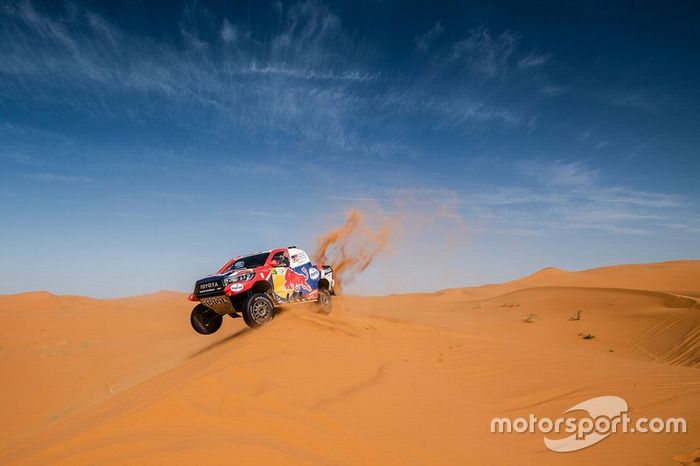 #307 Toyota Gazoo Racing Toyota Hilux: Giniel de Villiers, Alex Haro