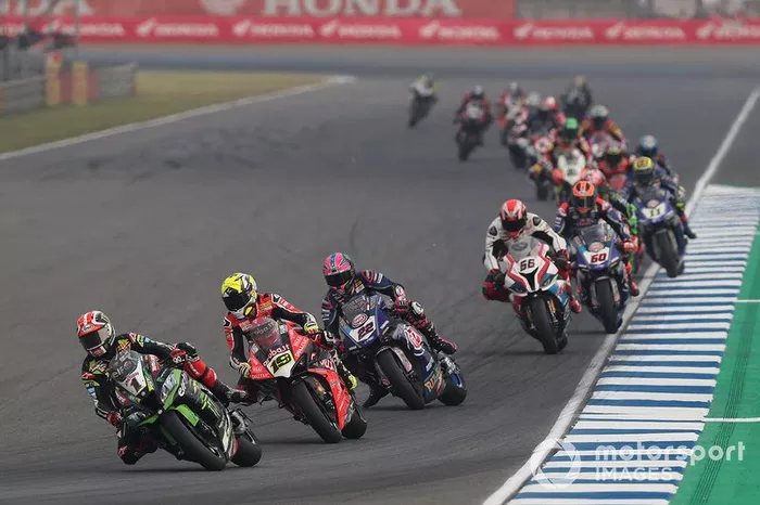 Jonathan Rea, Kawasaki Racing, Alvaro Bautista, Aruba.it Racing-Ducati SBK Team