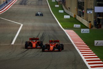 Charles Leclerc en Sebastian Vettel, Ferrari SF90