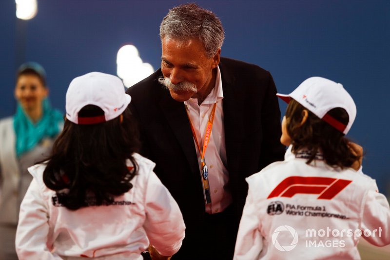 Chase Carey, CEO da Fórmula 1