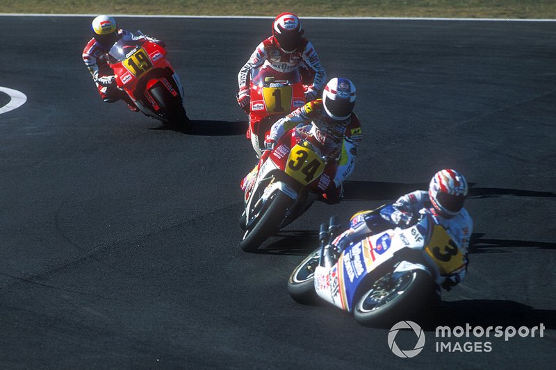 Mick Doohan, Kevin Schwantz, Wayne Rainey, John Kocinski