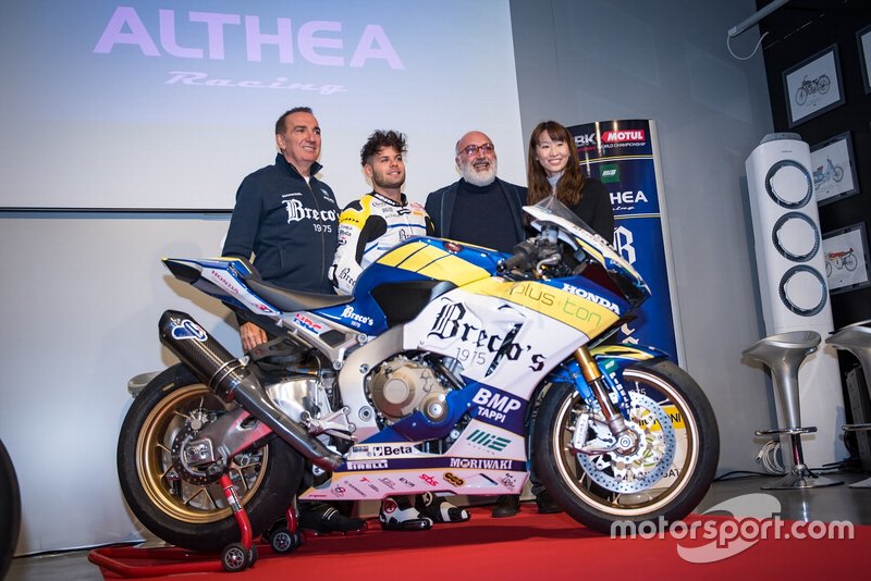 Alessandro Del Bianco, Althea Racing, Genesio Bevilacqua, Althea Racing, gerente del equipo