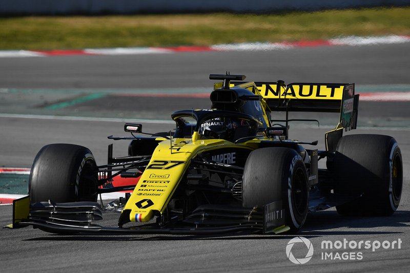 Nico Hulkenberg, Renault Sport F1 Team R.S. 19 at Barcelona February ...