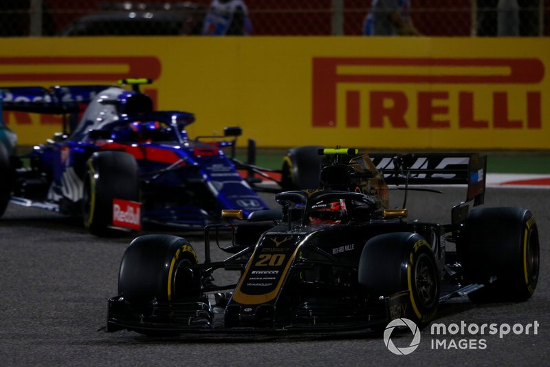 Кевін Магнуссен, Haas F1 Team VF-19, Алекс Албон, Toro Rosso STR14
