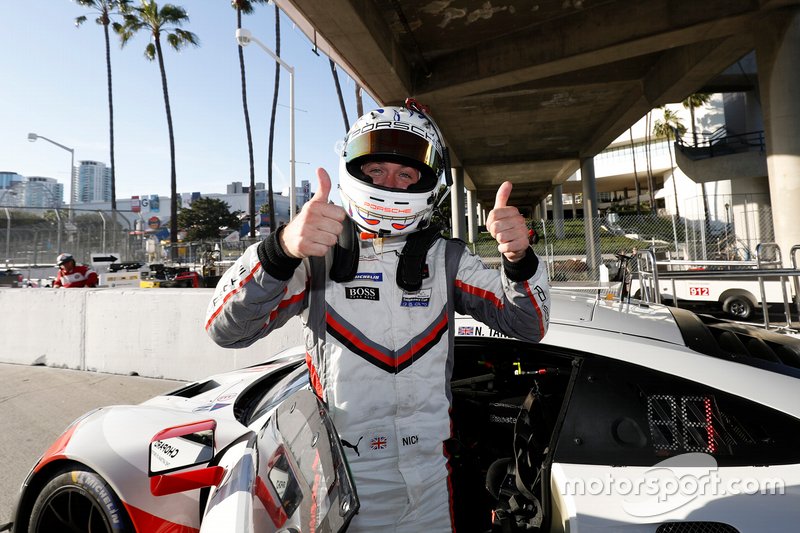 Il vincitore del Pole Award SLIDE SHOW #911 Porsche GT Team, Porsche 911 RSR: Nick Tandy