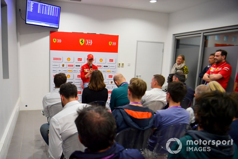 Mick Schumacher, Ferrari in conferenza stampa