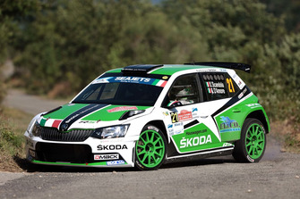 Umberto Scandola, Andrea Gaspari, Skoda Fabia R5, S.A. Motorsport