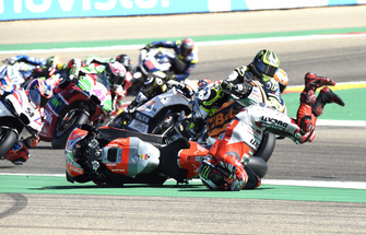 Sturz: Jorge Lorenzo, Ducati Team