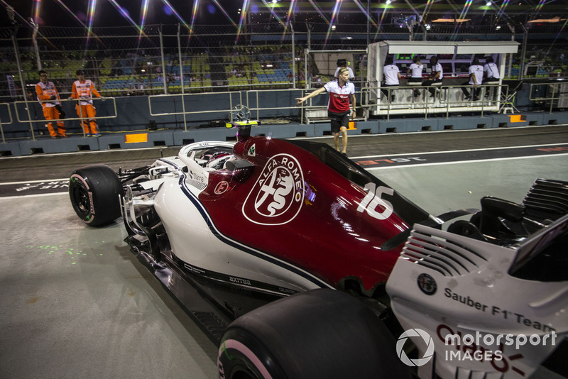13. Charles Leclerc, Sauber C37
