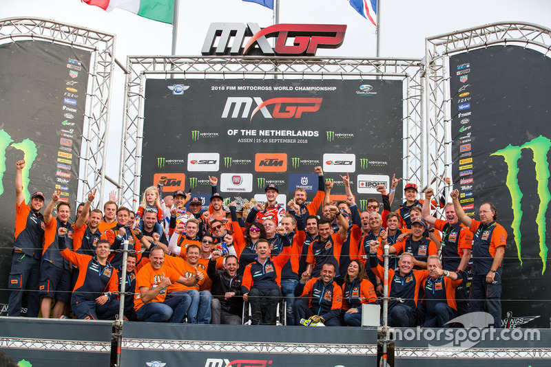 Jeffrey Herlings en het Red Bull KTM Factory Racing team