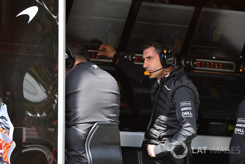 Andrea Stella, ingeniero de McLaren