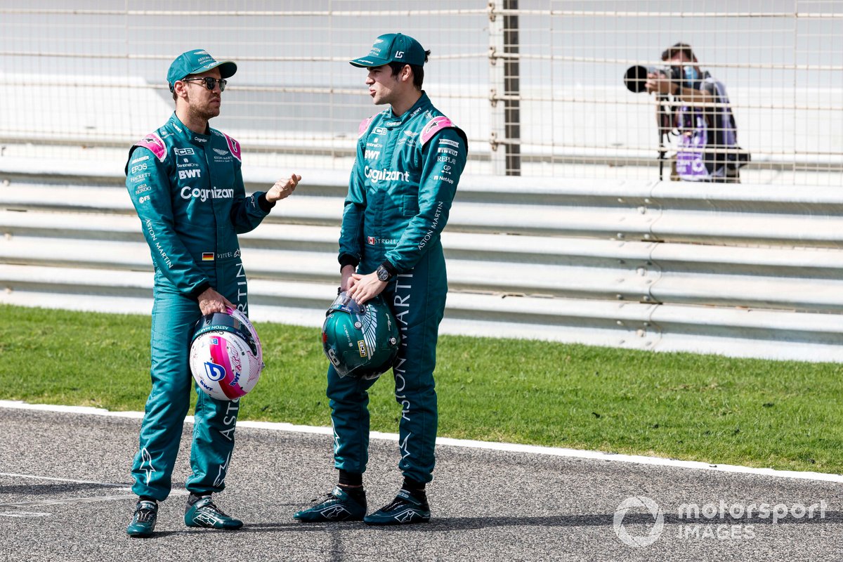 Sebastian Vettel, Aston Martin y Lance Stroll, Aston Martin