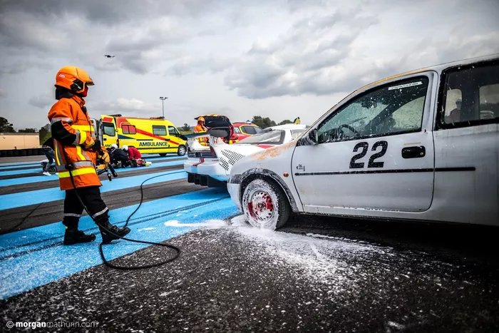 Simulacro y test de seguridad en el circuito Paul Ricard