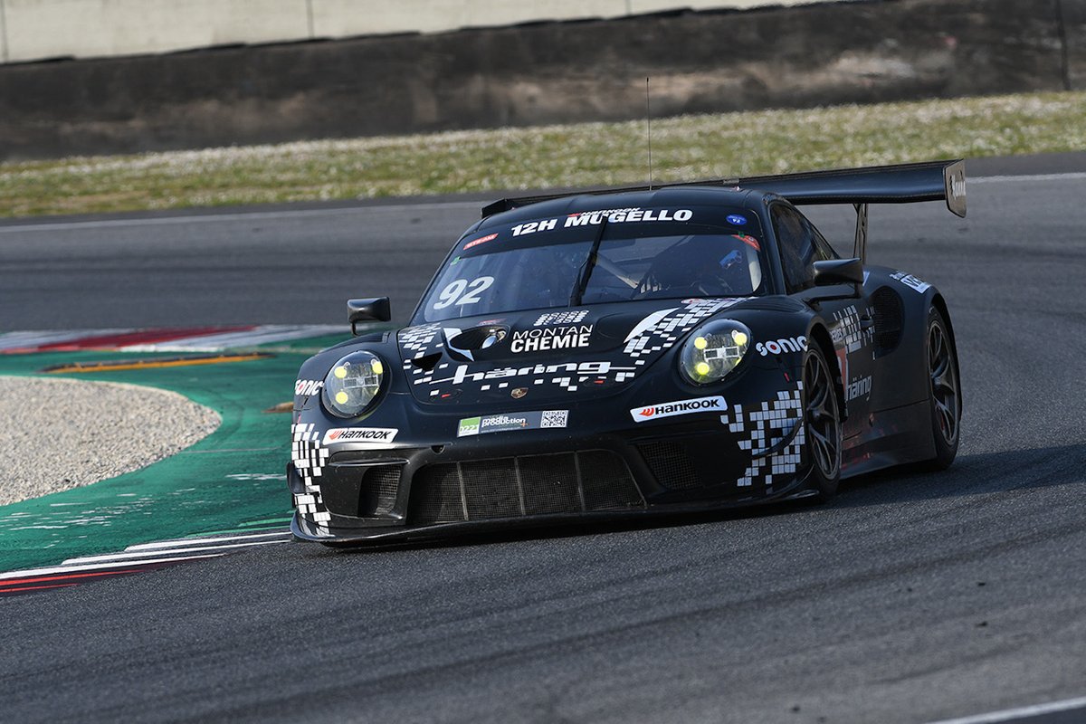 #92 Herberth Motorsport: Jürgen Häring, "Bobby Gonzales", Stefan Aust, Marco Seefried, Porsche 911 GT3 R