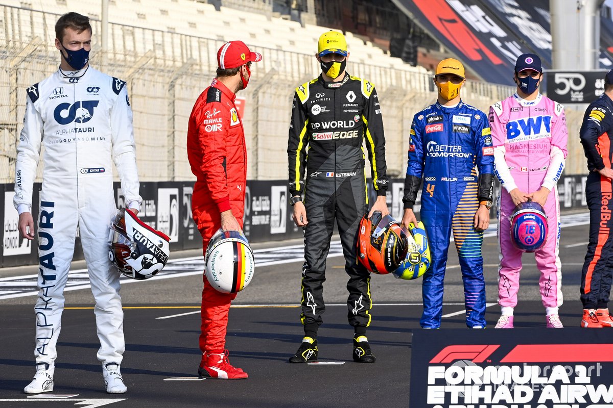 Foto di gruppo di fine stagione dei piloti