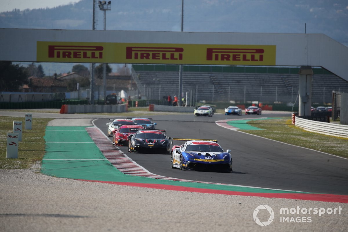 Azione in pista