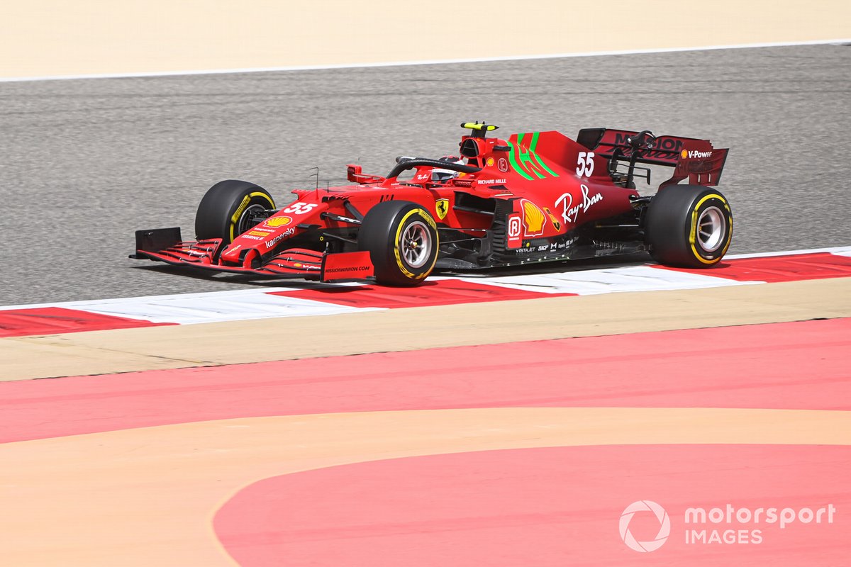 Carlos Sainz Jr., Ferrari SF21