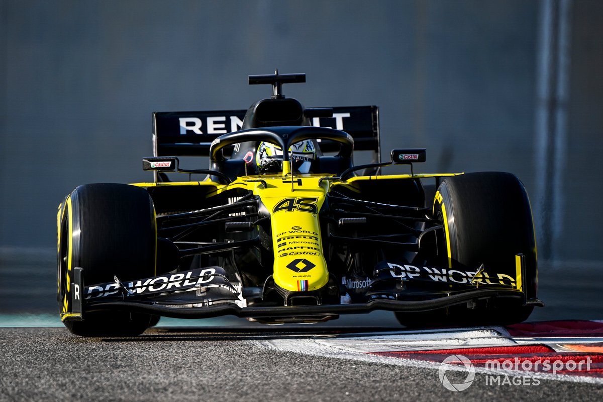 Guanyu Zhou, Renault F1 Team R.S.20