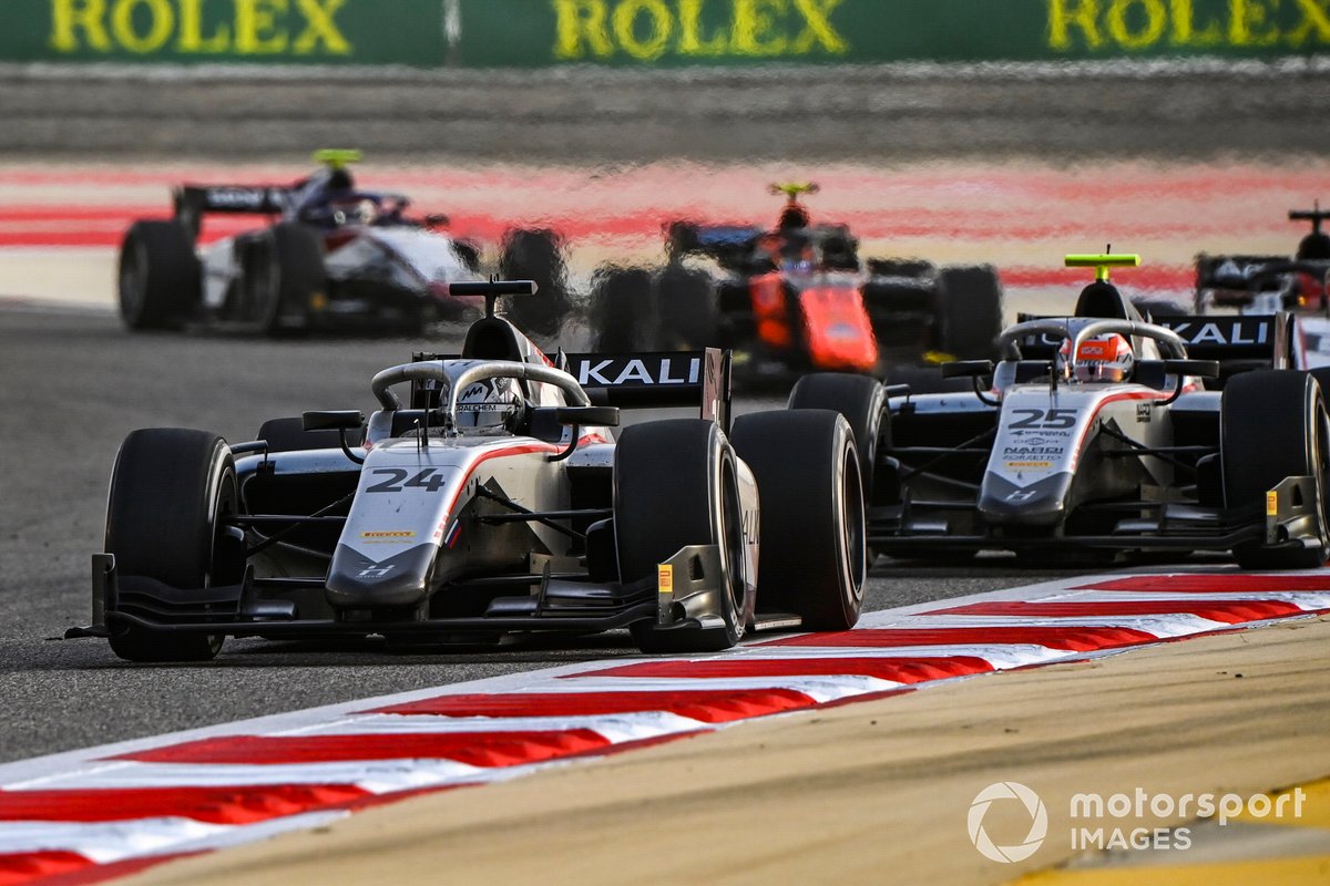 Nikita Mazepin, Hitech Grand Prix, Luca Ghiotto, Hitech Grand Prix