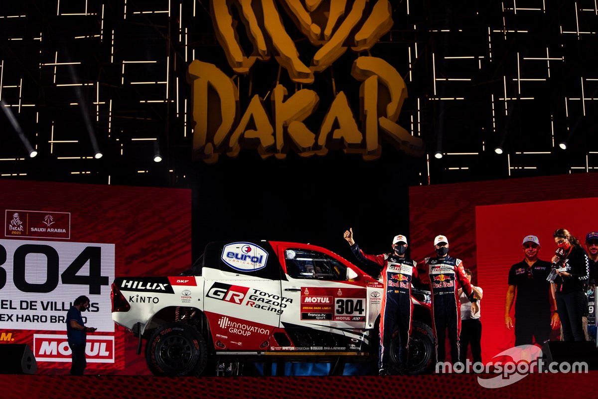 #304 Toyota Gazoo Racing: Giniel De Villiers, Alex Haro