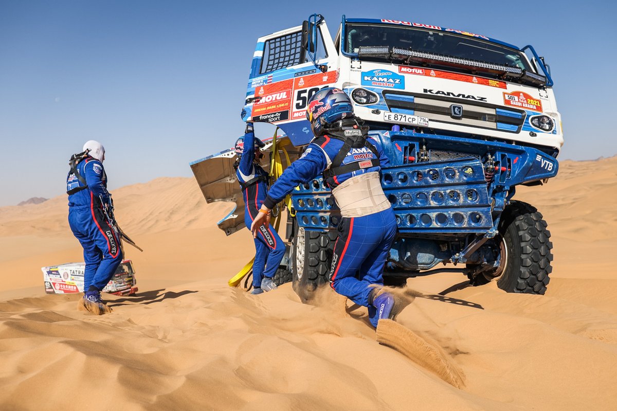 #501 Kamaz - Master: Anton Shibalov, Dmitrii Nikitin, Ivan Tatarinov