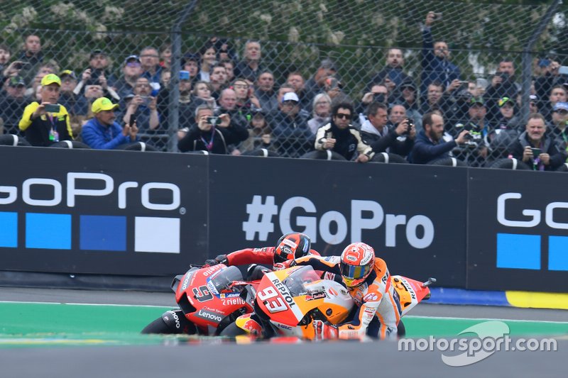 Marc Marquez, Repsol Honda Team, Danilo Petrucci, Ducati Team