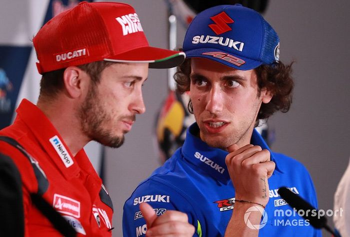 Andrea Dovizioso, Ducati Team, Alex Rins, Team Suzuki MotoGP