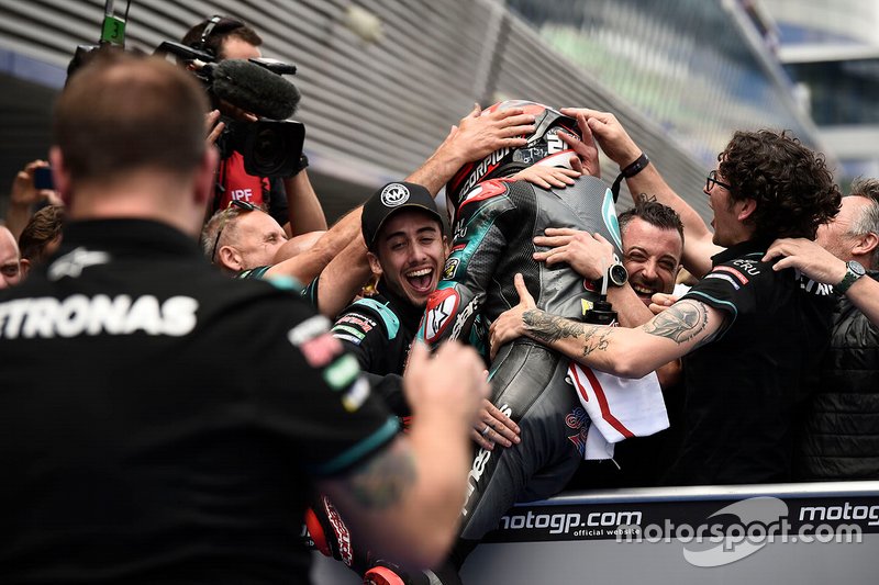 Polesitter Fabio Quartararo, Petronas Yamaha SRT