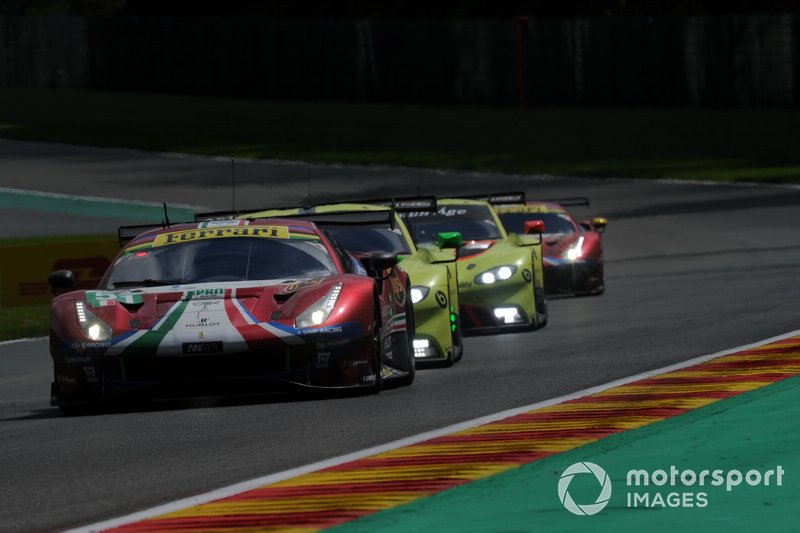 #51 AF Corse Ferrari 488 GTE EVO: Alessandro Pier Guidi, James Calado