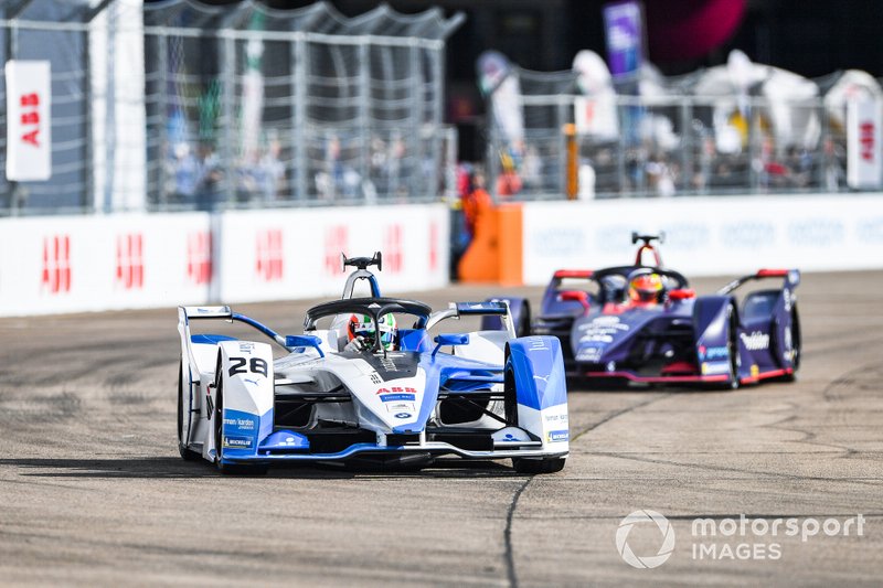Antonio Felix da Costa, BMW I Andretti Motorsports, BMW iFE.18, Robin Frijns, Envision Virgin Racing, Audi e-tron FE05
