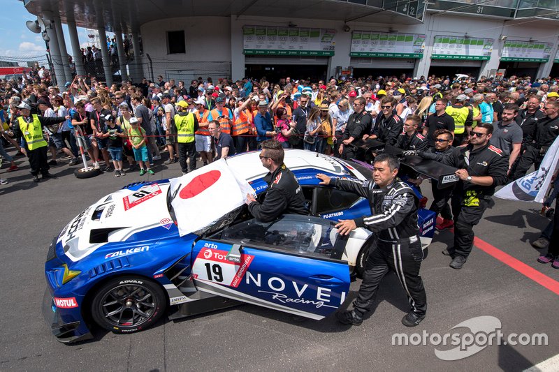 #19 Bandoh Racing with Novel Racing Lexus RC F GT3: Dominik Farnbacher, Hiroki Yoshimoto, Michael Tischner, Marco Seefried